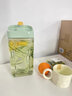 雛箋冰箱冷水壺帶龍頭涼水壺耐高溫家用飲料桶大容量水果茶戶(hù)外冷泡壺 淺綠色 3500ml 曬單實(shí)拍圖