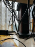 丹麦之笙（DMSEINC） 音箱支架 桌面音响支架  环绕音响架落地架子 专业书架箱脚架 木质HIFI音箱机架 40CM酸枝木色（一对的价格） 实拍图