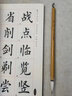 凌云毛筆兼毫書(shū)法專(zhuān)用狼羊兼豪初學(xué)者練毛筆字中號中楷專(zhuān)業(yè)級高檔小楷楷書(shū)行書(shū)國畫(huà)長(cháng)峰湖筆七狼三羊竹子軟筆 凌云【兼毫大號2支裝】 曬單實(shí)拍圖