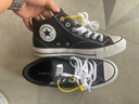 匡威（Converse）現(xiàn)貨男鞋女鞋秋冬Malden Street經(jīng)典黑白色中幫帆布鞋A00811C A00811C 黑色 41 曬單實(shí)拍圖
