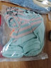 華元寵具貓咪衣服寵物四腳防掉毛小貓貓衣服秋冬季薄絨幼貓無(wú)毛貓可愛(ài)服裝 【薄絨】四腳背帶褲—綠粉 XS：胸圍30cm(建議1-3斤） 曬單實(shí)拍圖