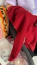 森馬（Semir）[商場同款]女oversize發(fā)熱抗菌2024冬季繡花抓絨上衣101724116004 曬單實拍圖