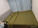 木魚(yú)笙笙輕奢高級感華夫格四件套三件套全棉純棉床單被套簡(jiǎn)約四季通用床品 華夫格-橄欖綠色 【順豐包郵】 1.8/2.0m 床單款 -被套220x240cm 曬單實(shí)拍圖