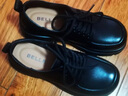 百麗（Belle）百搭牛津鞋女通商場(chǎng)同款通勤厚底小皮鞋B1Q1DCM4預售 黑色 39 (245mm) 曬單實(shí)拍圖