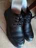 老人頭(LAORENTOU)男靴秋冬棉鞋商務(wù)休閑鞋頭層牛皮系帶氣墊加絨防滑耐磨保暖靴子男 LA52511 黑色 43 曬單實(shí)拍圖