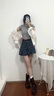 凰巣棕色復(fù)古美拉德厚底馬丁靴女款2024新款秋冬英倫風(fēng)顯瘦增高短靴子 深棕色 36 曬單實(shí)拍圖
