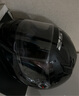 LS2摩托車(chē)頭盔男女全盔四季賽車(chē)防霧3C跑盔卡丁車(chē)四季安全帽FF358 黑色(贈防霧貼+頭套) XXL(建議59-60頭圍） 曬單實(shí)拍圖