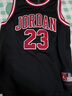 NIKE JORDAN 耐克AJ童裝男童23號籃球服背心2026夏季網(wǎng)眼透氣兒童衣服 正黑色 160 /76 【建議身高152-158cm】 曬單實(shí)拍圖