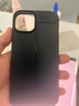 AOYAMIC 適用iPhone13手機(jī)殼蘋果13保護(hù)套max全包防摔個性純色時尚男女高檔皮紋硅膠 iPhone 13 (A2634)石墨黑 新升級保護(hù)鏡頭輕奢商務(wù)皮紋硅膠軟殼【贈鋼化膜】 曬單實(shí)拍圖
