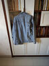 真維斯（JEANSWEST）牛仔夾克男士2025秋季潮牌刺繡工裝上衣牛仔外套男藍色2XL 曬單實(shí)拍圖