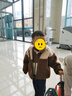 迷你巴拉冬新款男女童雙面暖外套可愛保暖毛絨夾克【絨絨衣】 胡桃棕51002 110 曬單實(shí)拍圖