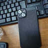 銘聚賢人蘋果14手機殼iphone 14proMax散熱保護套平果14plus防摔耐用硬殼14pro透氣磨砂 蘋果14Pro黑色（散熱）+鋼化膜 溫馨提示：設置－通用－關于手機，選擇正確型號下單 曬單實拍圖