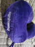 邓禄普（Dunlopillo）U型乳胶枕 高铁枕飞机旅行枕 午休靠枕-紫色 实拍图