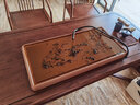 悟土 德國電木茶盤(pán)原胚素盤(pán)托32支家用茶臺打磨功夫可定制 80*40*5cm 單茶盤(pán) 曬單實(shí)拍圖