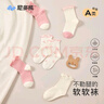 尼多熊兒童襪子春秋7A抗菌棉襪透氣寶寶襪子無(wú)骨兒童襪嬰兒襪子女童夏季 曬單實(shí)拍圖