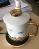 容山堂瑞鶴圖陶瓷泡茶杯過(guò)濾內膽茶水分離綠茶杯保溫商務(wù)辦公茶具 白底瑞鶴圖陶瓷泡茶杯 曬單實(shí)拍圖