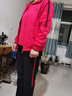 花花公子運動(dòng)套裝女三件套春秋季寬松休閑中老年媽媽裝健身晨練跑步運動(dòng)服 SYNS836-紫羅蘭【三件套】 3XL(建議130-140斤左右) 曬單實(shí)拍圖