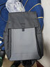 Mr.ace Homme韓版女高中大學(xué)雙肩包輕便休閑大容量書(shū)包旅行電腦背包男 深碳灰 曬單實(shí)拍圖