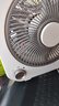 美的（Midea）電風(fēng)扇 臺扇鴻運扇家用五葉臺式迷你小風(fēng)扇宿舍臥室節能桌面電扇轉頁(yè)扇 KYT20-25F 曬單實(shí)拍圖