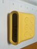 MUID C5懒人小闹钟两用定计时器卧室宿舍学生简约迷你床头数字电子钟 鹅黄色（带电池） 实拍图