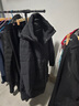利郎三防羽絨服男中長款冬季24新款連帽保暖白鴨絨男士冬季羽絨服外套 黑（G4DRF7332Y） 3XL 185/100A 充絨量175g 曬單實拍圖