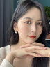 曉色仿珍珠花朵耳環(huán)小眾設(shè)計耳扣高級感耳飾女耳環(huán)女2025年新款百搭 花朵耳環(huán)E3157 曬單實拍圖