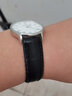 十瑞（SHIRUI）進(jìn)口新型碳纖維橡膠表帶真皮300米防水適用歐米茄沛納海萬(wàn)國浪琴 黑色黑線(xiàn)【針扣款】 18mm 曬單實(shí)拍圖