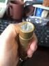 獵途純銅超亮遠(yuǎn)射強(qiáng)光可充電手電筒玉石珠寶鑒定手電筒家用探照燈露營燈戶外探索燈家用應(yīng)急照明燈騎行手電筒 S5黃銅手電【1電+單充】 曬單實(shí)拍圖