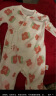 贝瑞加（Babyprints）新生儿连体衣2件装男女宝宝长袖纯棉内衣卡通护肚爬服 粉59 晒单实拍图
