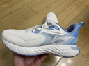 李寧男鞋運動(dòng)鞋子男2025新款春季云緩震跑步鞋男戶(hù)外休閑軟底旅游鞋 云霧白/新極光藍 42 曬單實(shí)拍圖
