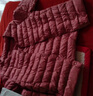 羅蒙【90%白鴨絨】輕薄羽絨服內(nèi)膽女式短款無領(lǐng)內(nèi)搭打底內(nèi)穿羽絨外套 曬單實拍圖