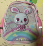 多妙屋幼兒園書(shū)包3-6歲女孩小班大班女童女寶寶公主包包兒童背包5 萌萌兔粉88685 曬單實(shí)拍圖