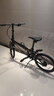 大行（DAHON）折疊自行車(chē)成人男女D8碟剎款鋁合金20英寸8速單車(chē)KBA083 消光黑【暴龍接頭+禧瑪諾變速】 曬單實(shí)拍圖
