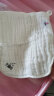 洁丽雅（Grace）A类纯棉6层纱布口水巾5条装婴儿小毛巾方巾宝宝精梳棉手绢手帕 实拍图