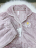 婷美睡衣女珊瑚絨秋冬加絨加厚保暖女士中年大碼法蘭絨家居服套裝 L 曬單實拍圖