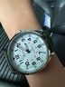 西鐵城（CITIZEN）獵鷹 Q&Q Falcon手表QB38-304學生考試簡約百搭 QB38-304 白盤綠帆布帶 曬單實拍圖