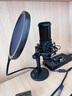 愛科技愛科技（AKG） P120電容麥克風(fēng)有聲書錄音專業(yè)設(shè)備直播k歌電臺(tái)小說配音播音錄書話筒套裝 配midiplus studio-2直播聲卡套裝 曬單實(shí)拍圖
