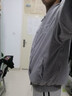 魯賓克 燈芯絨外套男春季潮牌美式復古棒球服男生夾克寬松情侶棒球服男 灰色 L（110-120斤） 曬單實(shí)拍圖