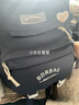 雙星（doublestar）書(shū)包小學(xué)生兩件套背包初中生高中學(xué)生大學(xué)生雙肩包電腦包旅行包 藍色雙肩包帶掛件【不帶單肩包】 曬單實(shí)拍圖