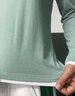 真維斯（Jeanswest）純棉100%長袖t恤男士2025春秋季新款潮流打底衫衣服男裝寬松內(nèi)搭 T314粉綠+T314淺藍 XL 曬單實拍圖