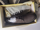 VOLO犀牛男鞋商務(wù)休閑皮鞋男士軟底透氣英倫風(fēng)小皮鞋 灰色系帶 40  曬單實(shí)拍圖