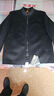 Fazeya恒源祥集團羊絨毛呢立領(lǐng)夾克男桑蠶絲可脫卸鵝絨內膽外套商務(wù)簡(jiǎn)約 灰色羽絨內膽 XL 180（建議145-165斤） 曬單實(shí)拍圖