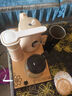 王牌名典 全自動(dòng)上水電熱水壺茶臺燒水壺茶具套裝恒溫水壺煮茶器功夫茶具開(kāi)水壺燒水器煮水壺 388金色防燙款 曬單實(shí)拍圖