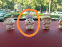 兮曉可愛(ài)小兔子汽車(chē)小擺件創(chuàng  )意中控顯示屏治愈好心情車(chē)載后視鏡裝飾品 麼麼兔6只【組合裝】A 曬單實(shí)拍圖