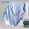 Cavid Karrie官方品牌內褲男士純棉抗菌襠中腰運動(dòng)大碼透氣無(wú)痕四角青年平角褲 D1K1252-A綠+豆沙+孔雀藍+深灰 3XL （160-180斤） 曬單實(shí)拍圖