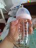 吉田久森奶瓶ppsu防脹氣耐摔新生嬰兒6-12個(gè)月1以上奶瓶一歲以上嬰兒奶瓶 300ml薔薇紫鴨嘴杯 曬單實(shí)拍圖