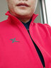 特步（XTEP）運動(dòng)服男款秋冬針織上衣立領(lǐng)開(kāi)衫衛衣休閑夾克外套 紅-常規-0047 M 曬單實(shí)拍圖