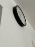 SEIKO日本精工现代简约圆形挂钟家用温度湿度创意客厅时尚北欧时钟 QXA525K 实拍图