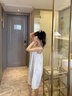 韓姿朵（Hanziduo）雙層紗布棉紗情侶睡衣女純棉吊帶睡裙夏季嬰兒紗綿綢男全棉家居服 3261女 XL 曬單實(shí)拍圖