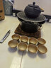 探險者（TAN XIAN ZHE）圍爐煮茶套裝鑄鐵燒烤爐戶(hù)外碳烤爐室內煮茶器具圍爐煮茶壺木炭 素燒茶韻杯4只【喝茶優(yōu)選】 曬單實(shí)拍圖